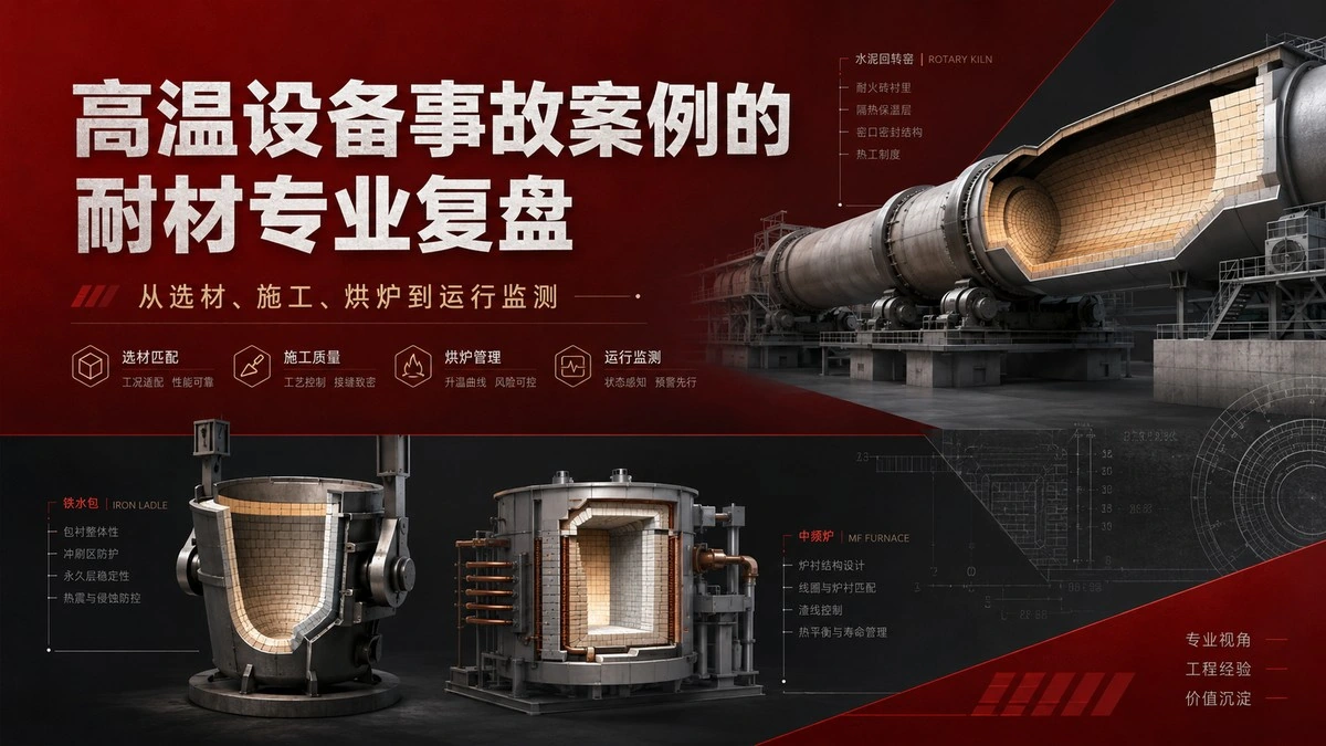 高温设备事故案例的耐材专业复盘