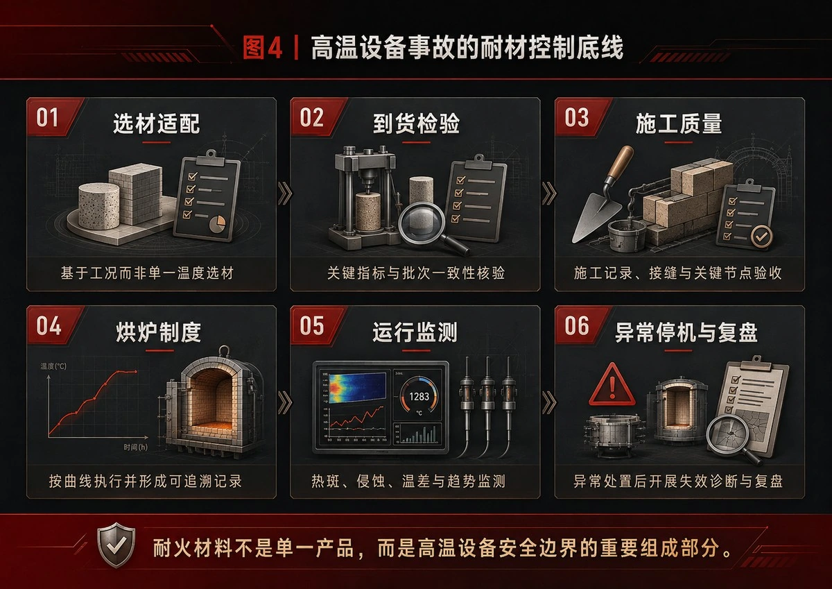 高温设备事故的耐材控制底线